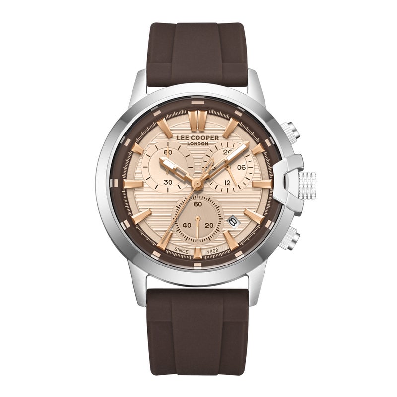 Lee Cooper Men's SILICONE Multi Function Watch LC08267.332 - 44 mm - Image 1